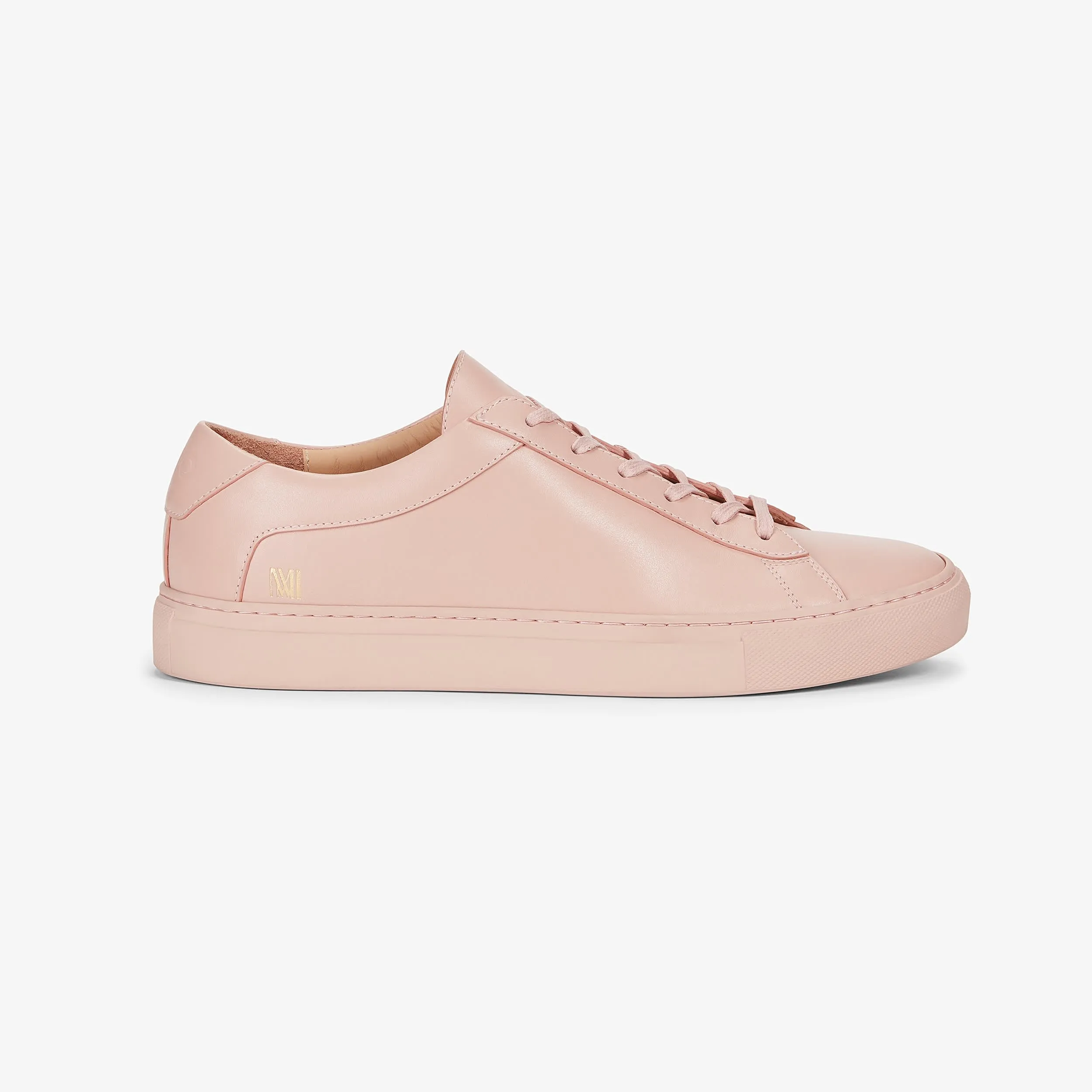 M.M.LaFleur x Koio Capri Low-Top Sneakers - Leather :: Azalea