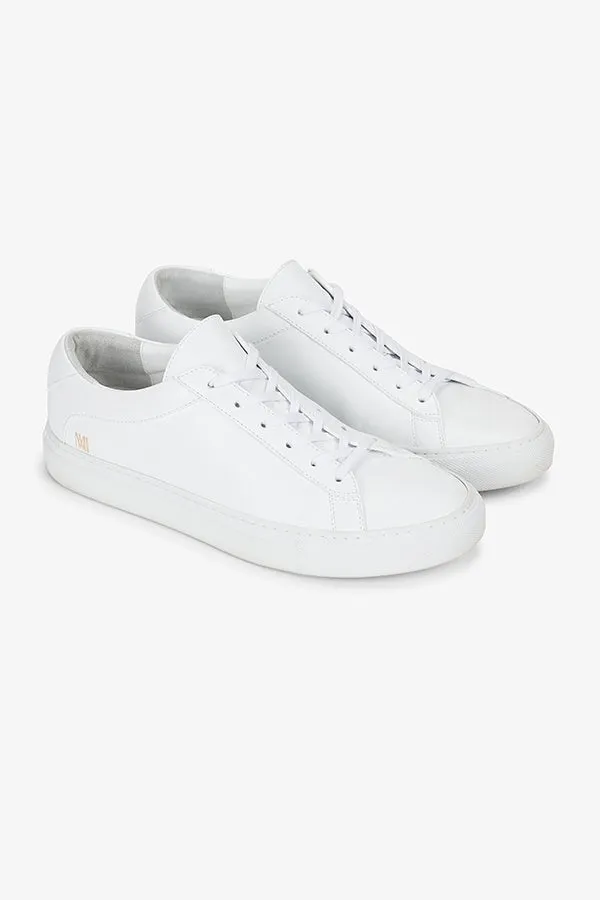 M.M.LaFleur x Koio Capri Low-Top Sneakers - Leather :: White