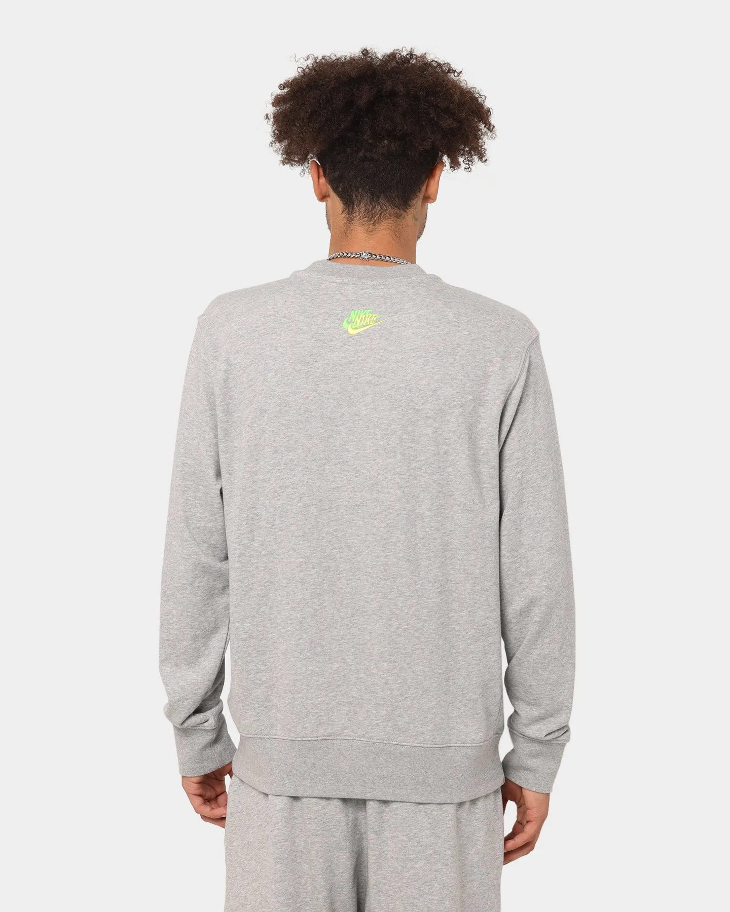 Nike Nike Sportswear Stacked Crew Dark Grey Heather