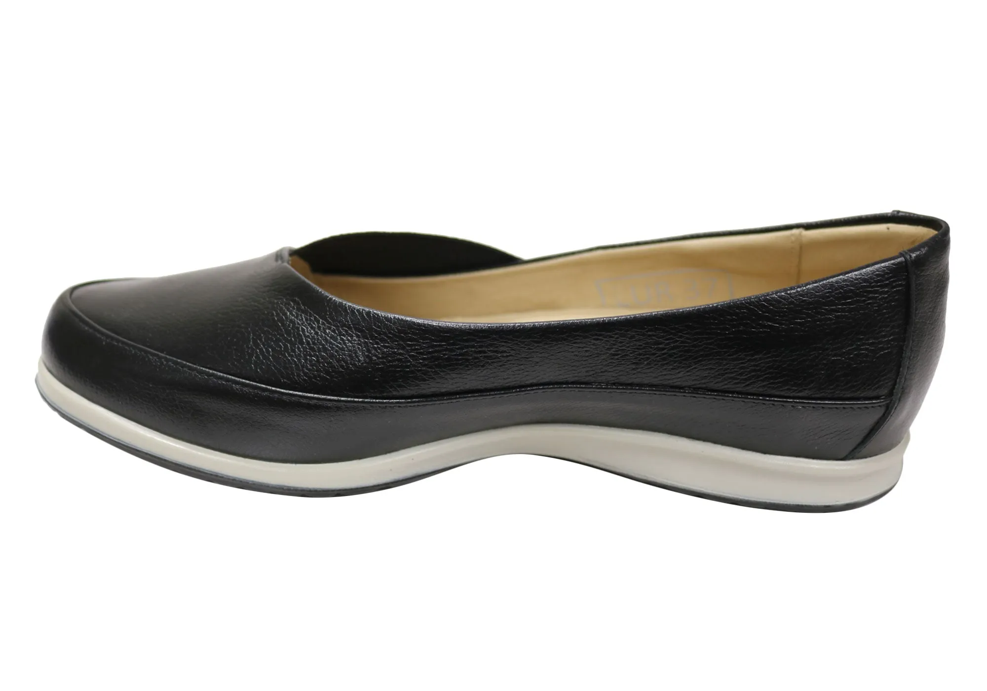 Opananken Tatum Womens Comfortable Brazilian Leather Flats Shoes