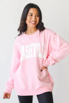 Pink Nashville Sweatshirt