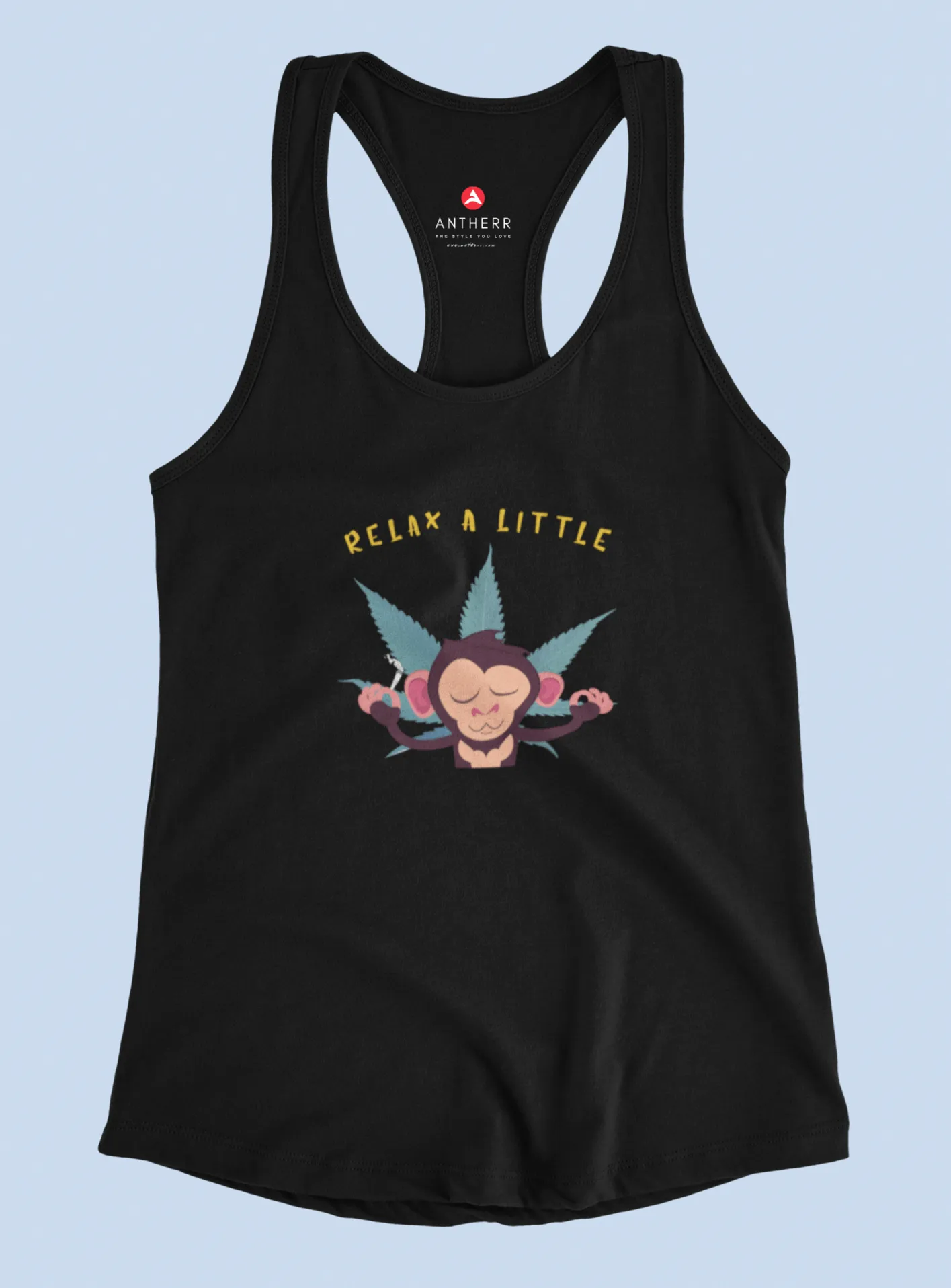 "RELAX A LITTLE" : Tank Tops