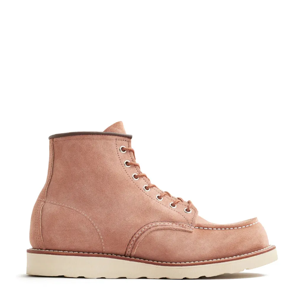 Red Wing 6-Inch Classic Moc Boot Rose Abilene