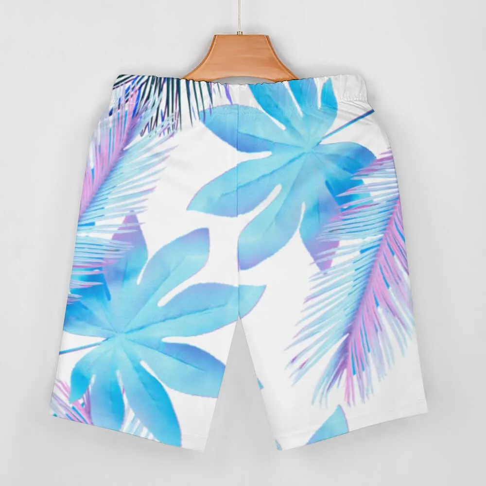 Resort Wear|Paradise V-neck Bat Sleeve Two Piece Shorts Outfit Set