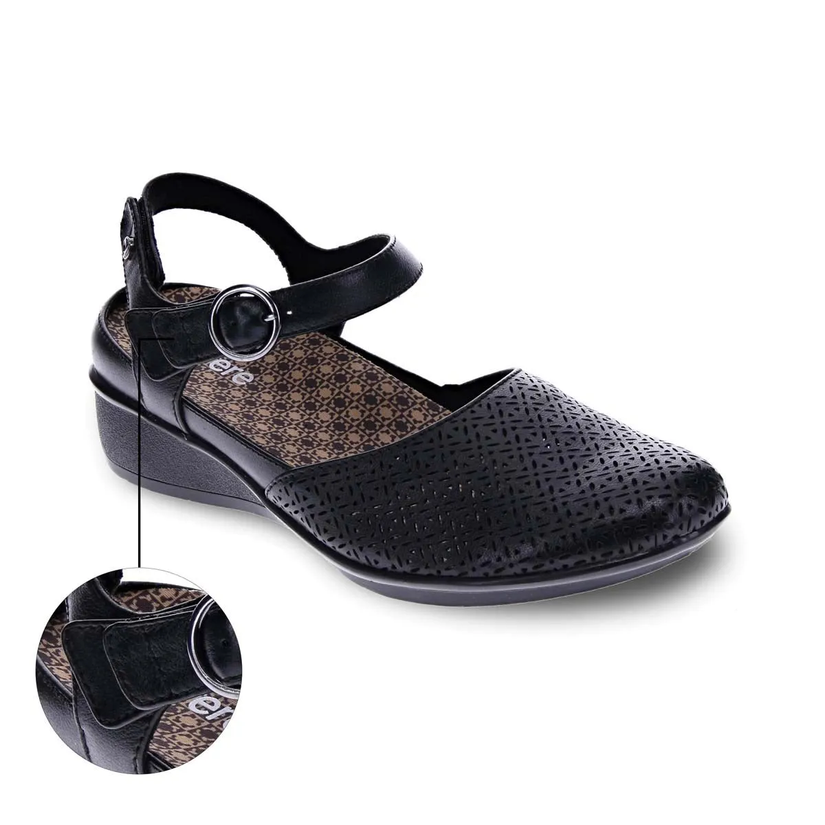 Revere Calabria Women Sandals In Black