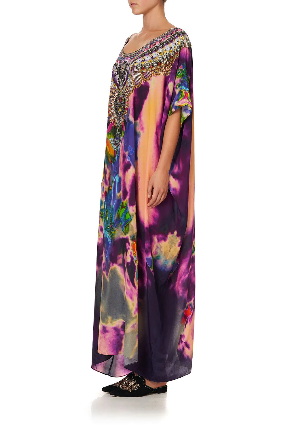 ROUND NECK KAFTAN ACID ABBEY