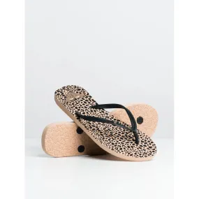 Roxy Bermuda Sandals: Cheetah