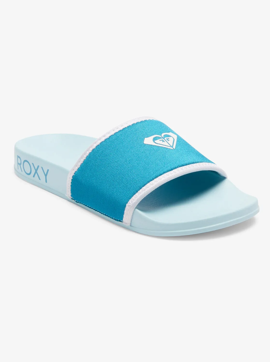 Roxy Life Step Into You Sandals - White/Aqua