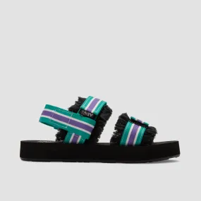 Roxy X Stella Jean Palma Sandals Tropical Green - Womens