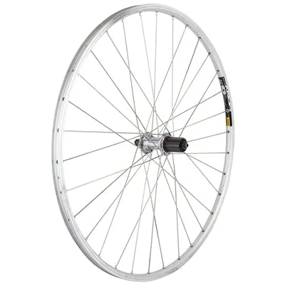 Rr Whl,700,Mav,,Aly,32H Qr,Dw,Sil,130Mm,Hg,8-11S 700C Alloy Road Double Wall Wheels  Wheels  700C