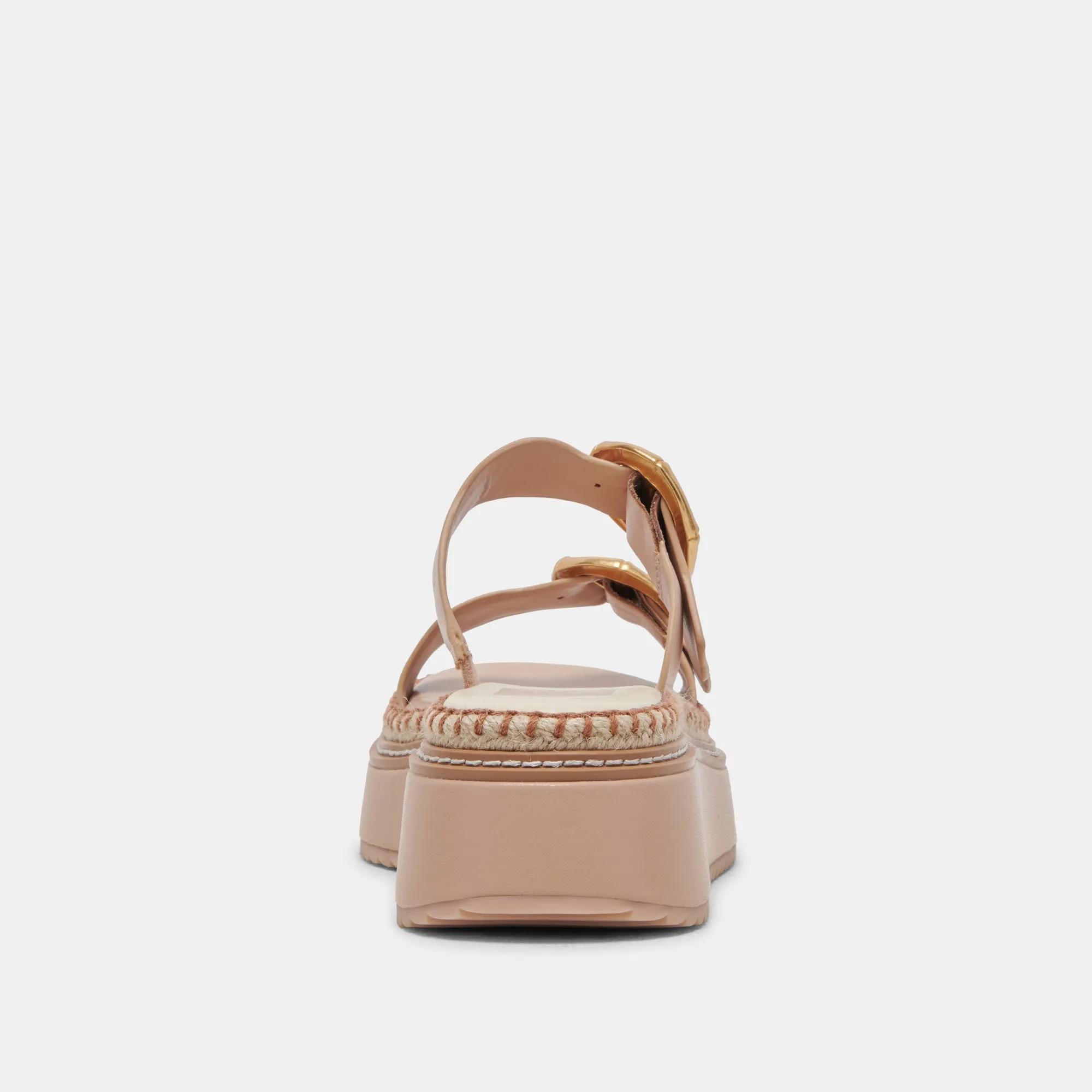 RYSHA SANDALS CREAM LEATHER