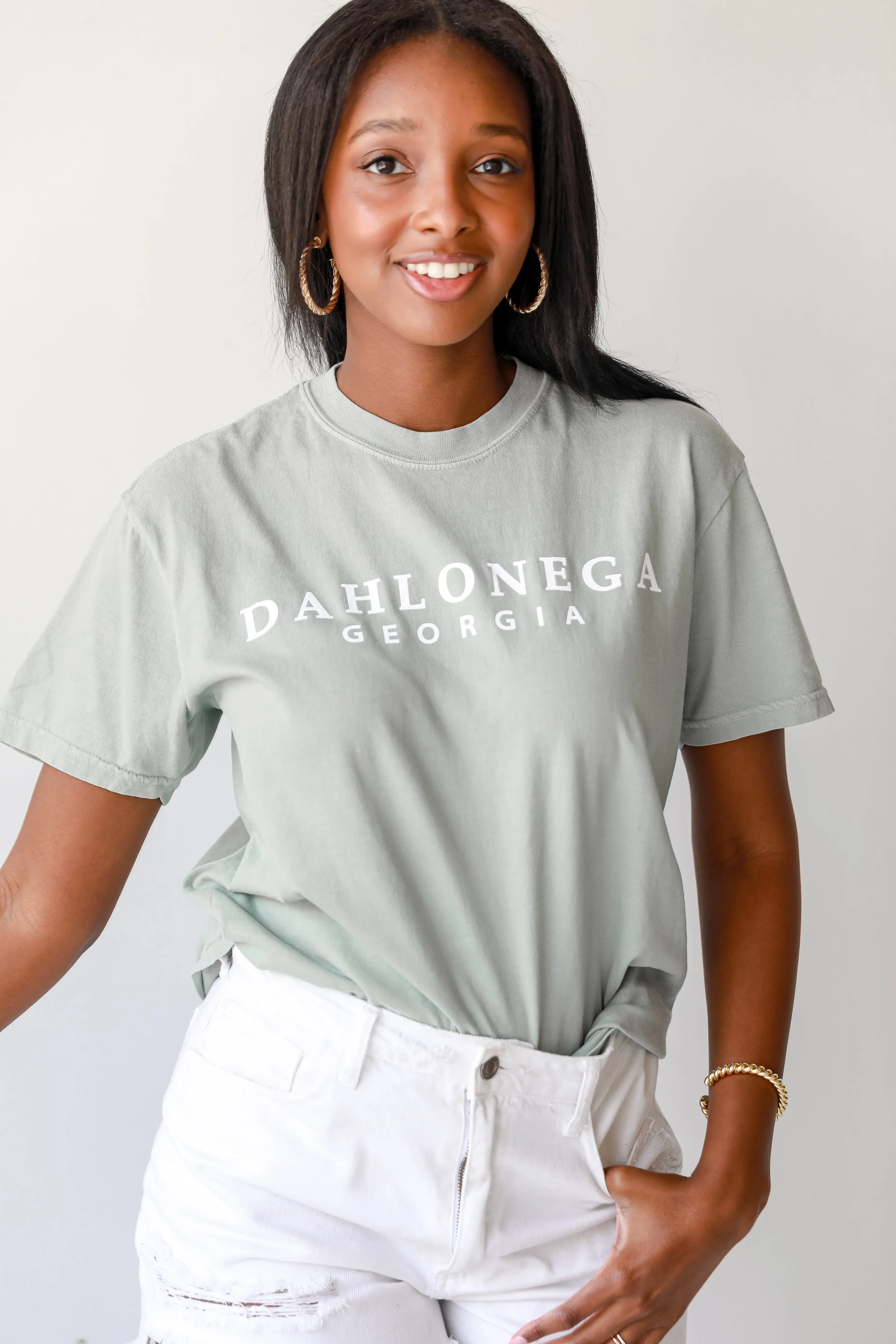 Sage Dahlonega Georgia Block Letter Tee