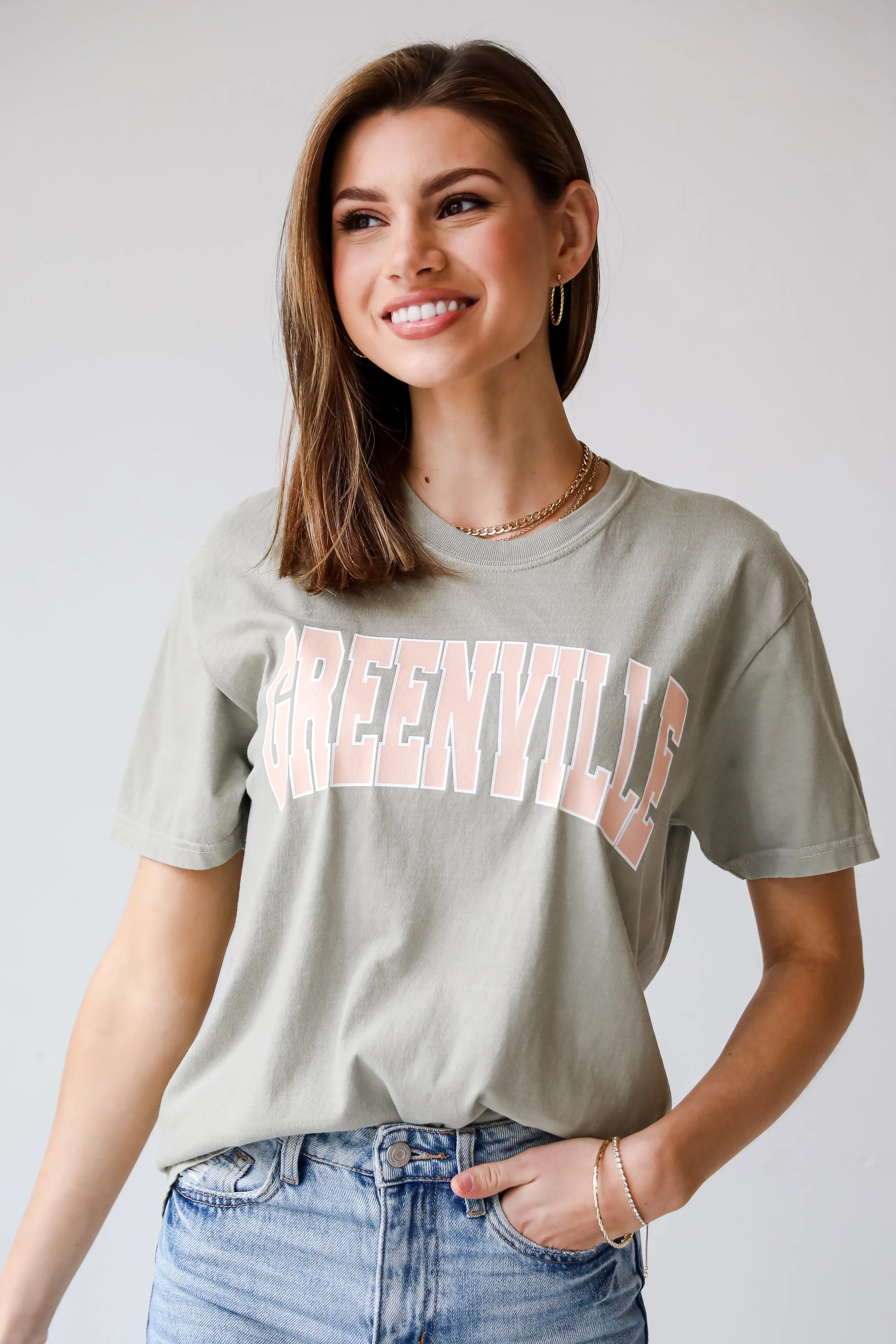 Sage Greenville Tee