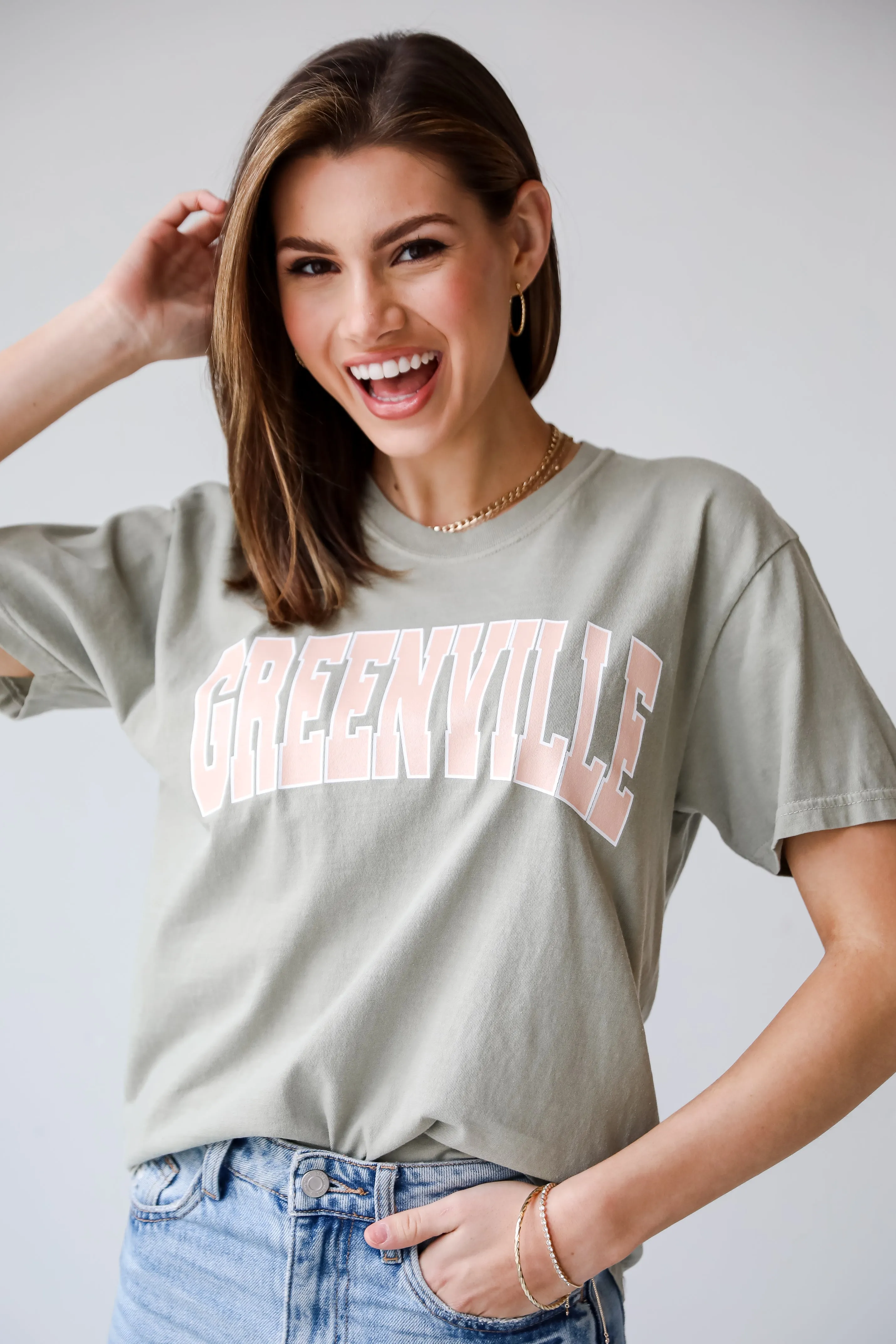 Sage Greenville Tee