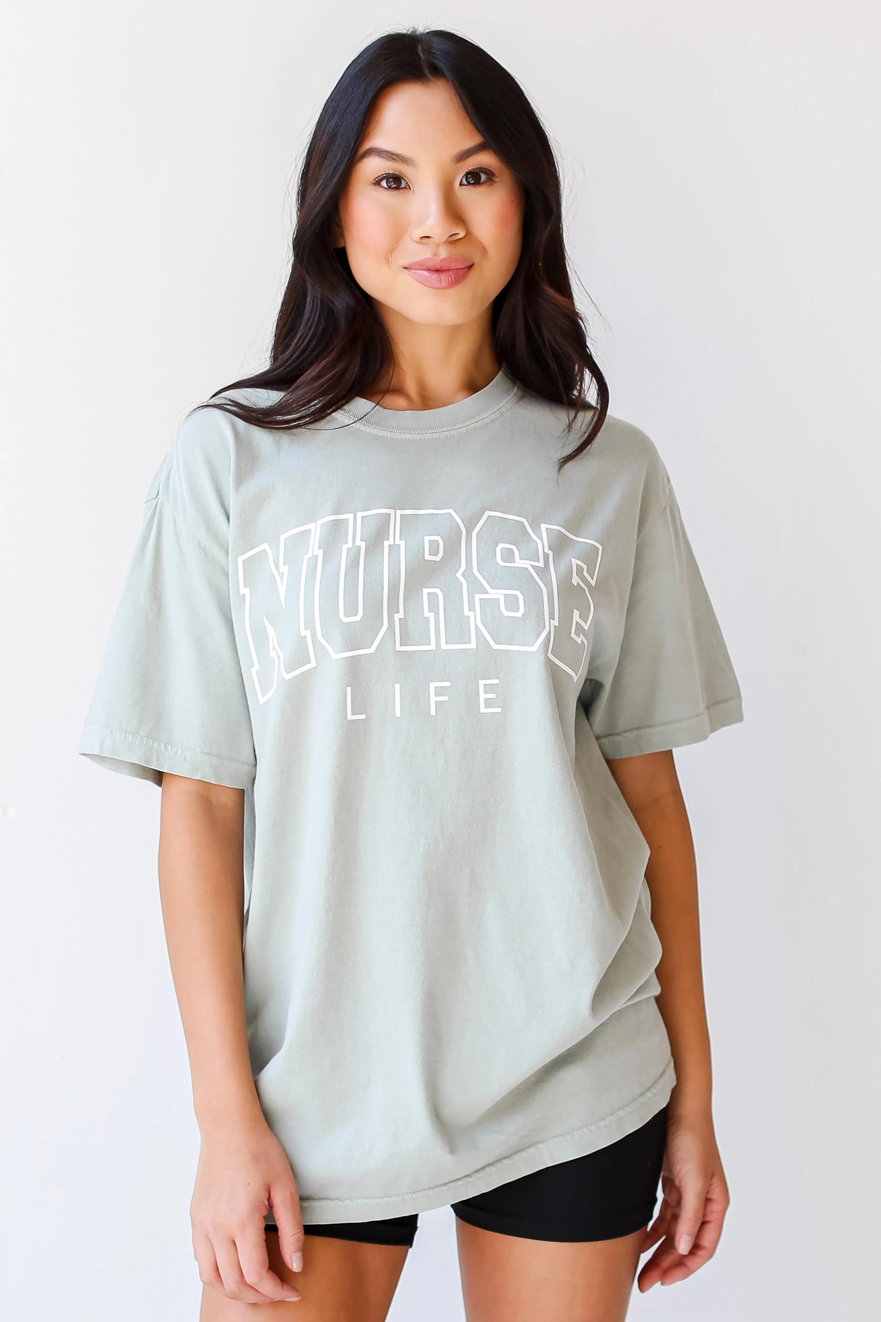 Sage Nurse Life Tee