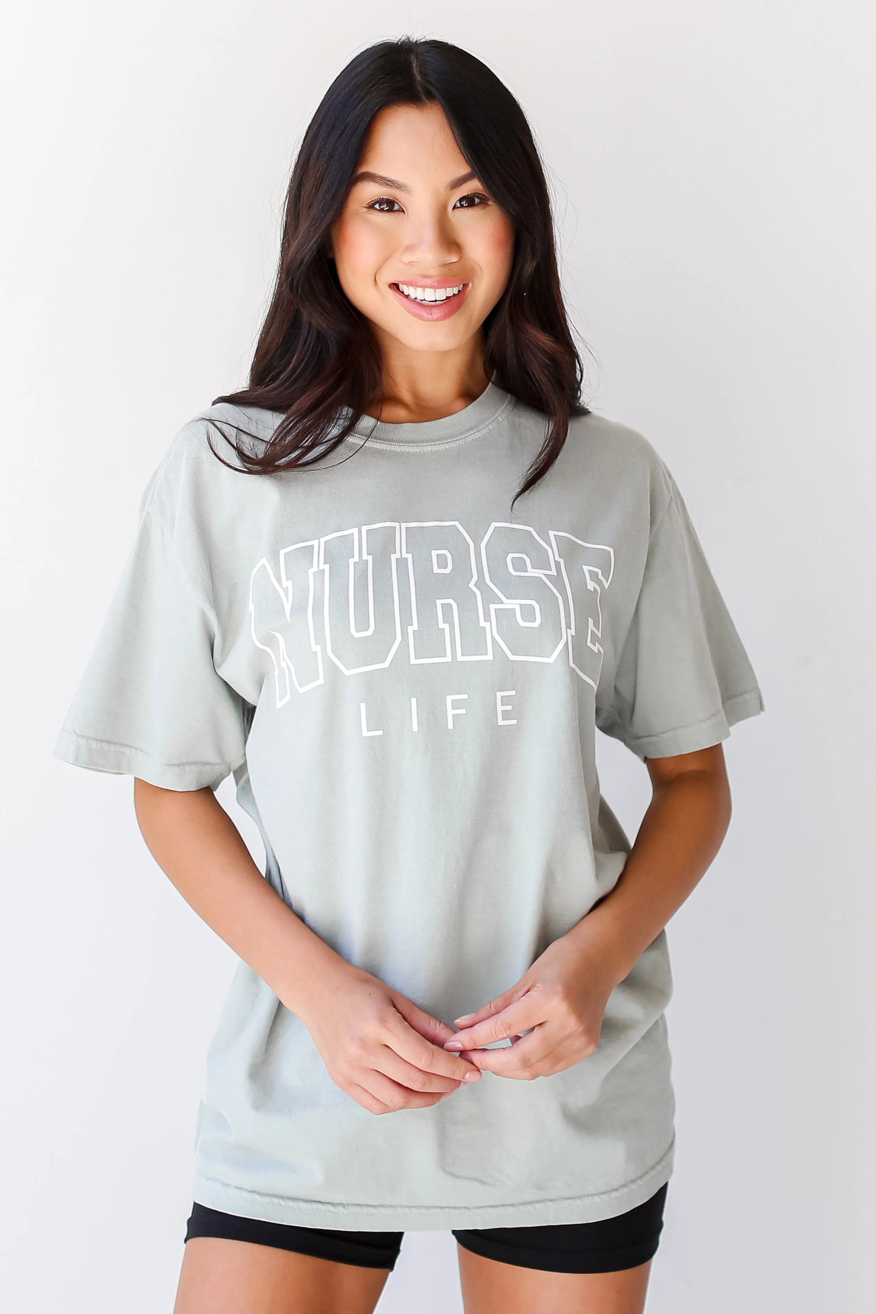 Sage Nurse Life Tee