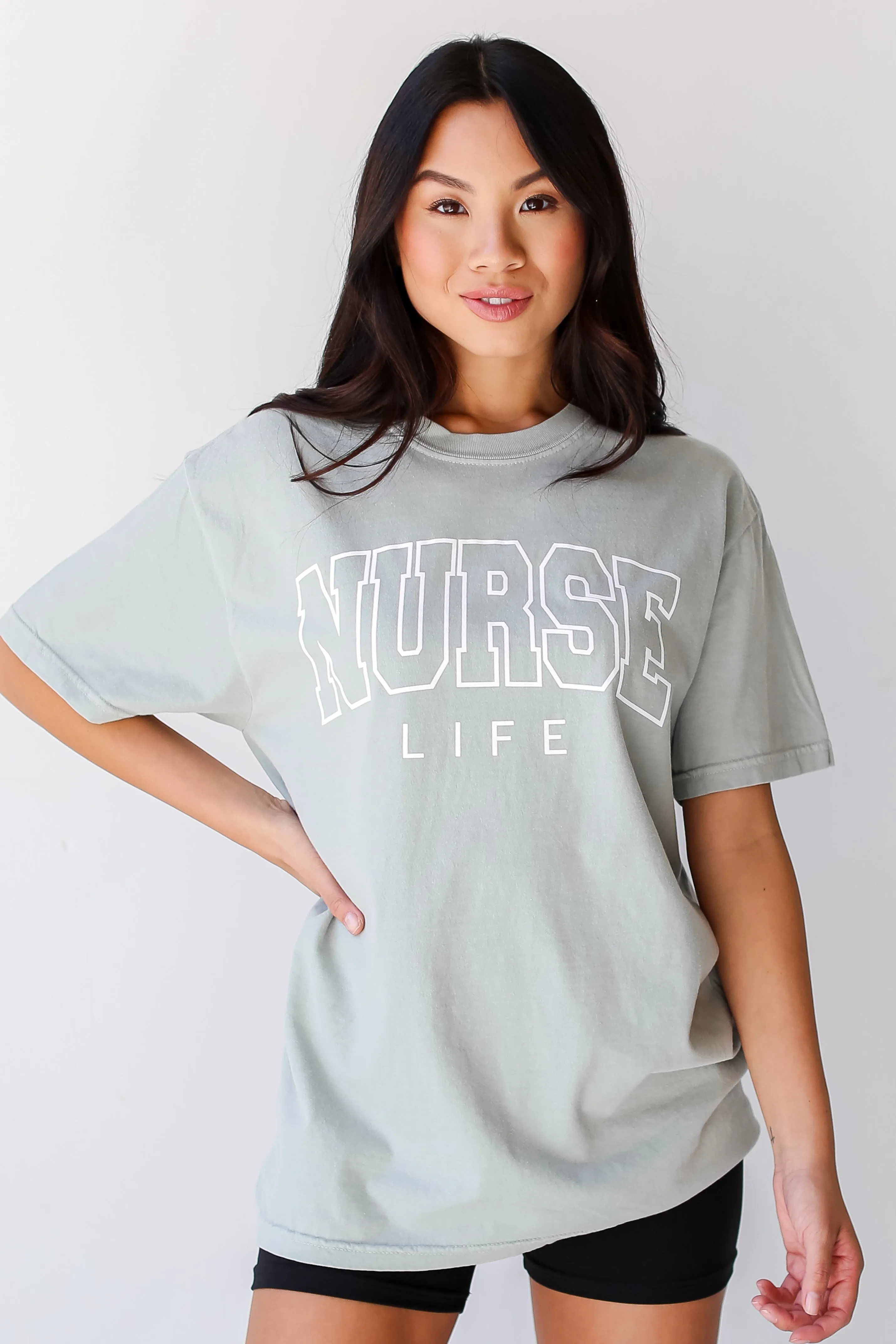 Sage Nurse Life Tee