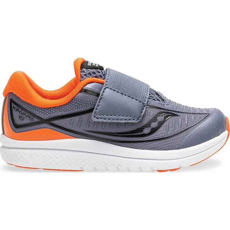 Saucony Grey/Orange Kinvara 10 Jr Baby/Toddler Sneaker