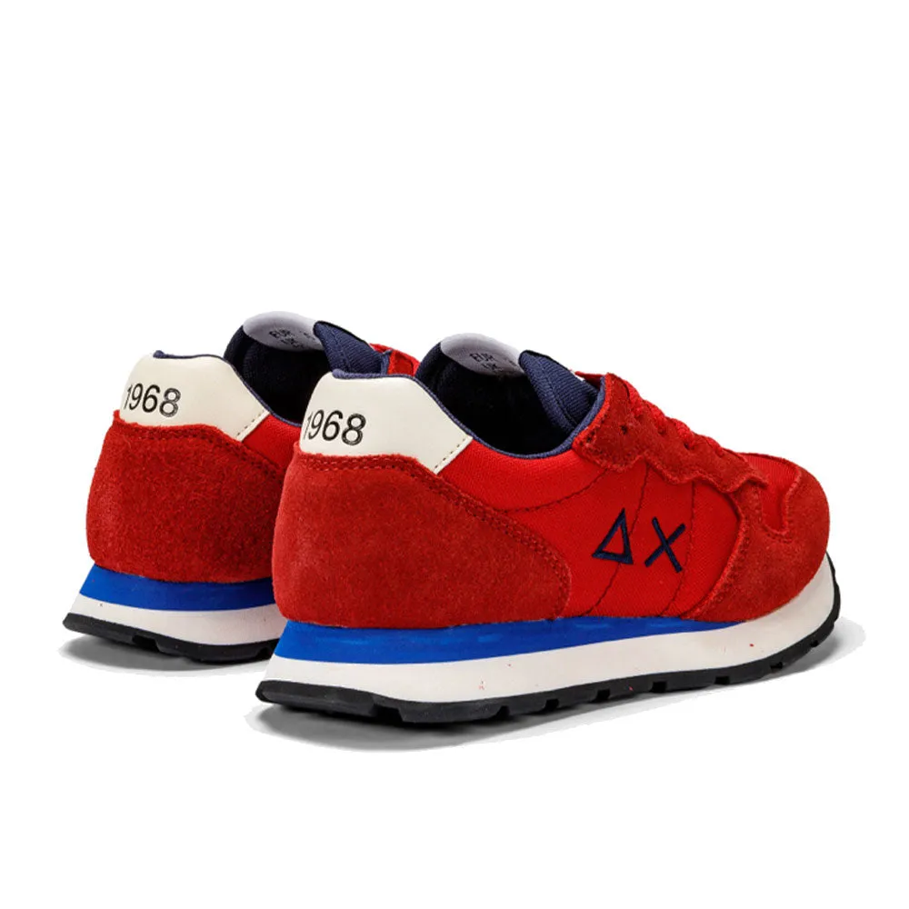 Scarpe SUN 68 Sneakers Boy's Tom Solid Teen Colore Rosso