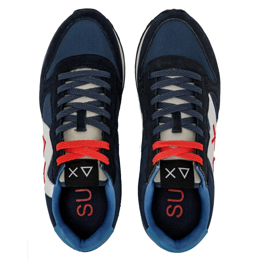 Scarpe Uomo Sun68 Sneakers Jaki Solid Navy Blue - Z34111