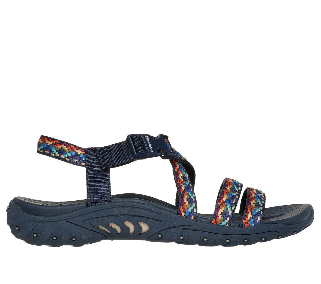 Skechers Womens Reggae Dream Weaver Navy Multi