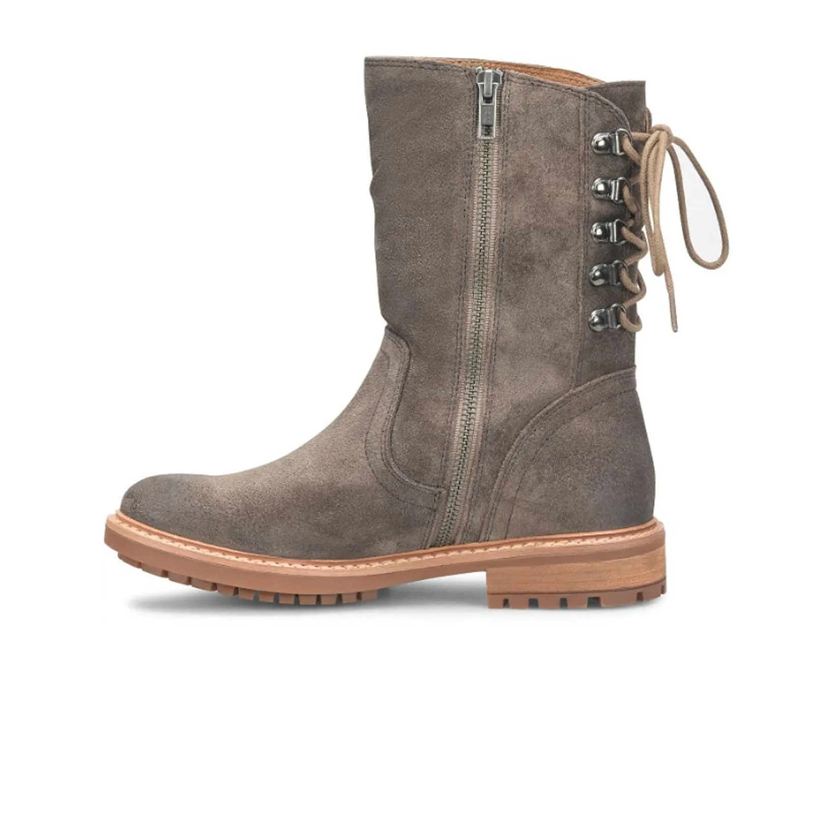 Sofft Leanna Mid Boot (Women) - Dark Taupe