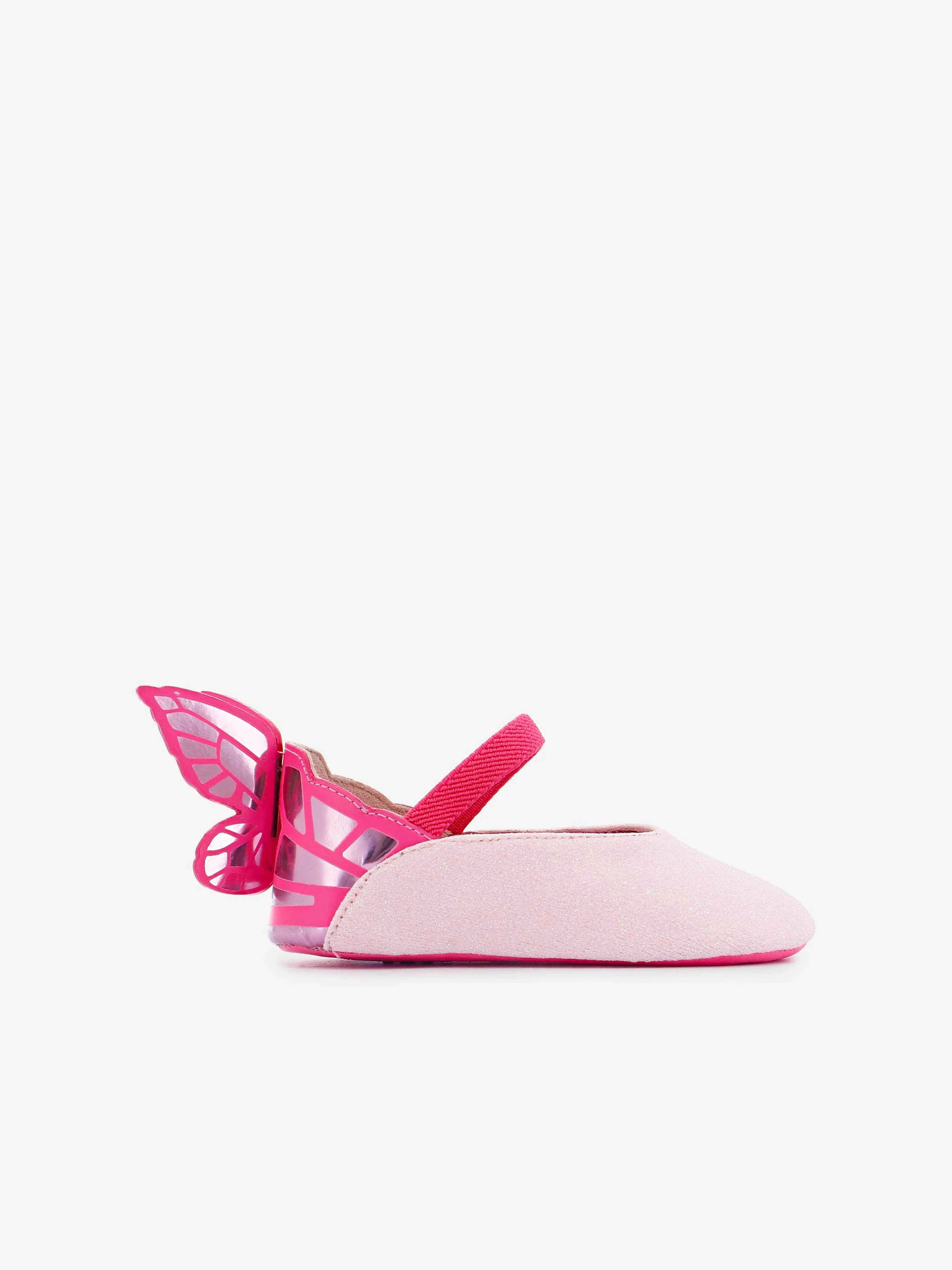 Sophia Webster Baby Girls Chiara Flat in Pink