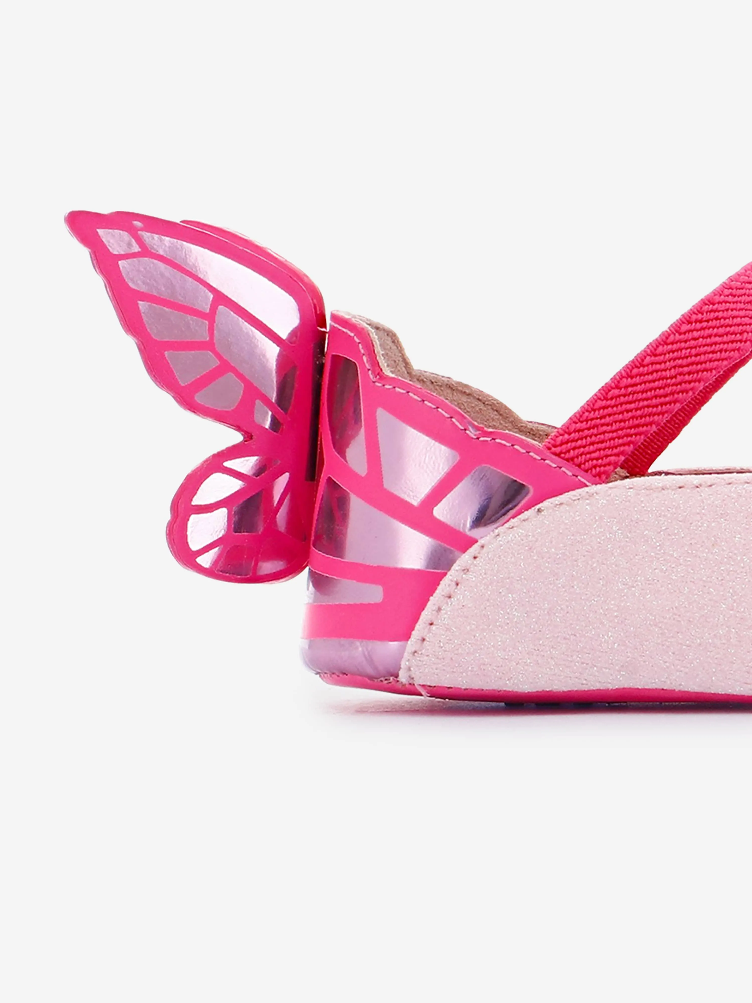 Sophia Webster Baby Girls Chiara Flat in Pink