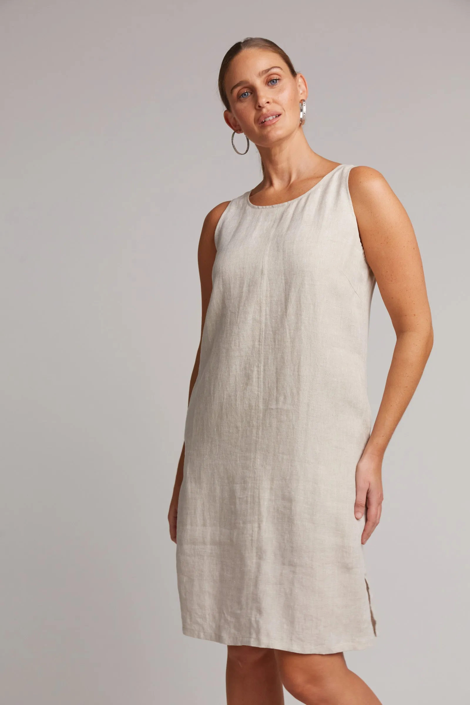 Studio Midi Dress - Tusk