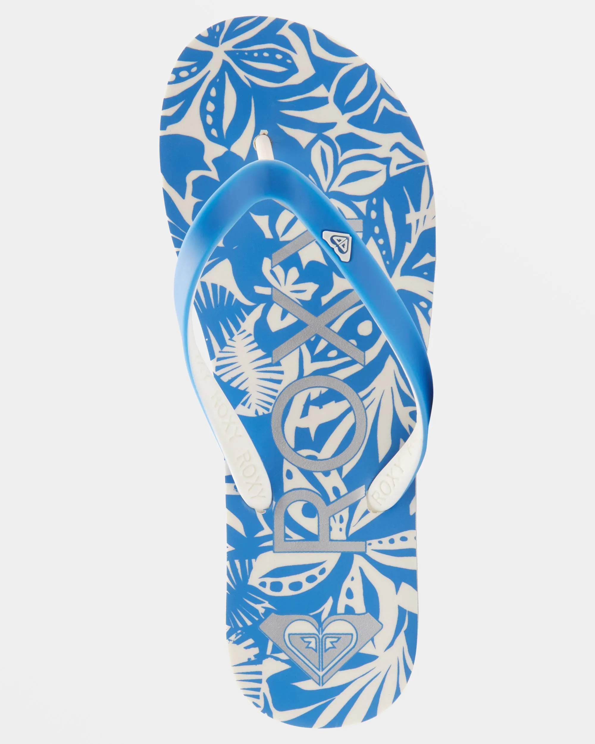 Tahiti Flip-Flops - Blue Jay/White