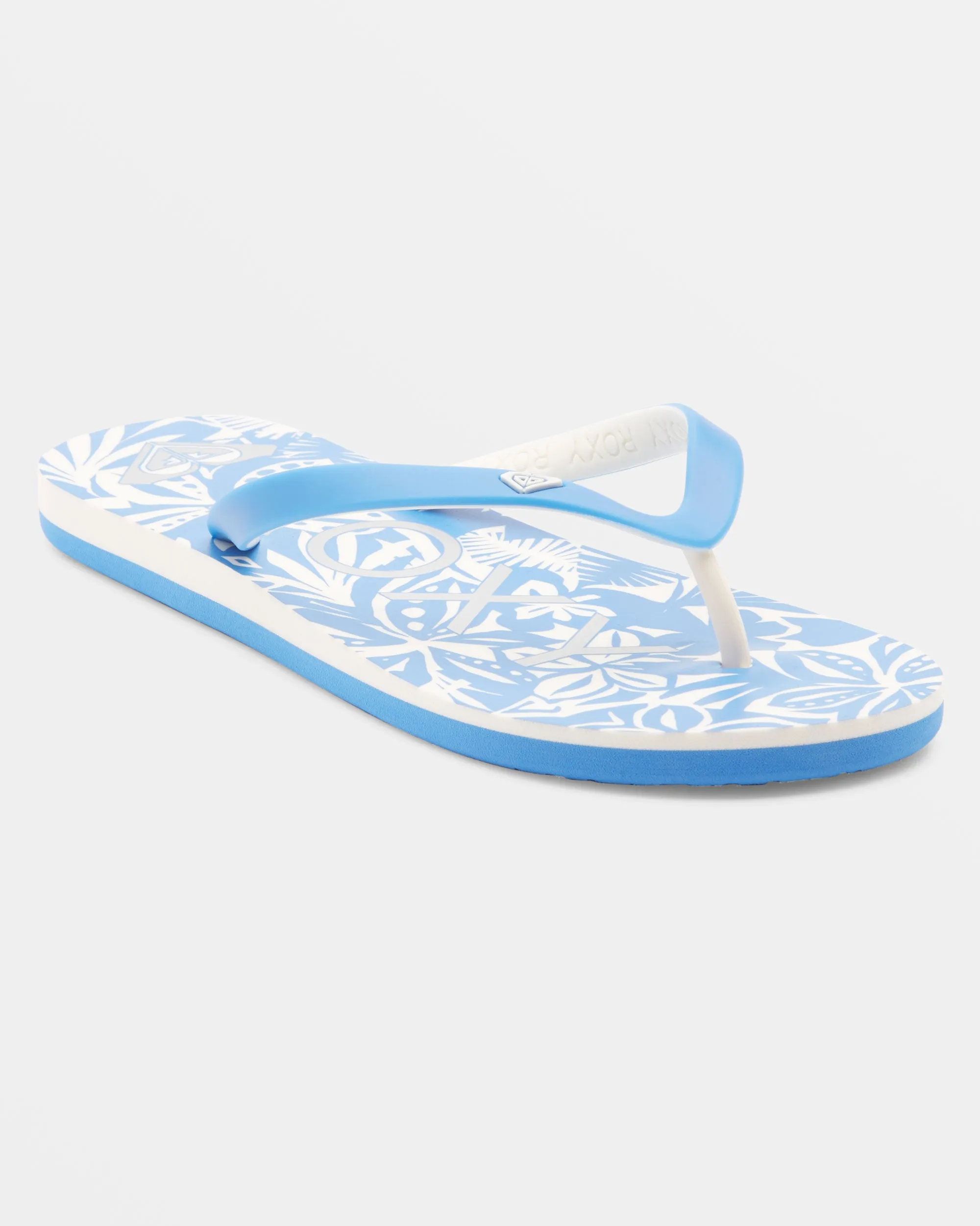 Tahiti Flip-Flops - Blue Jay/White