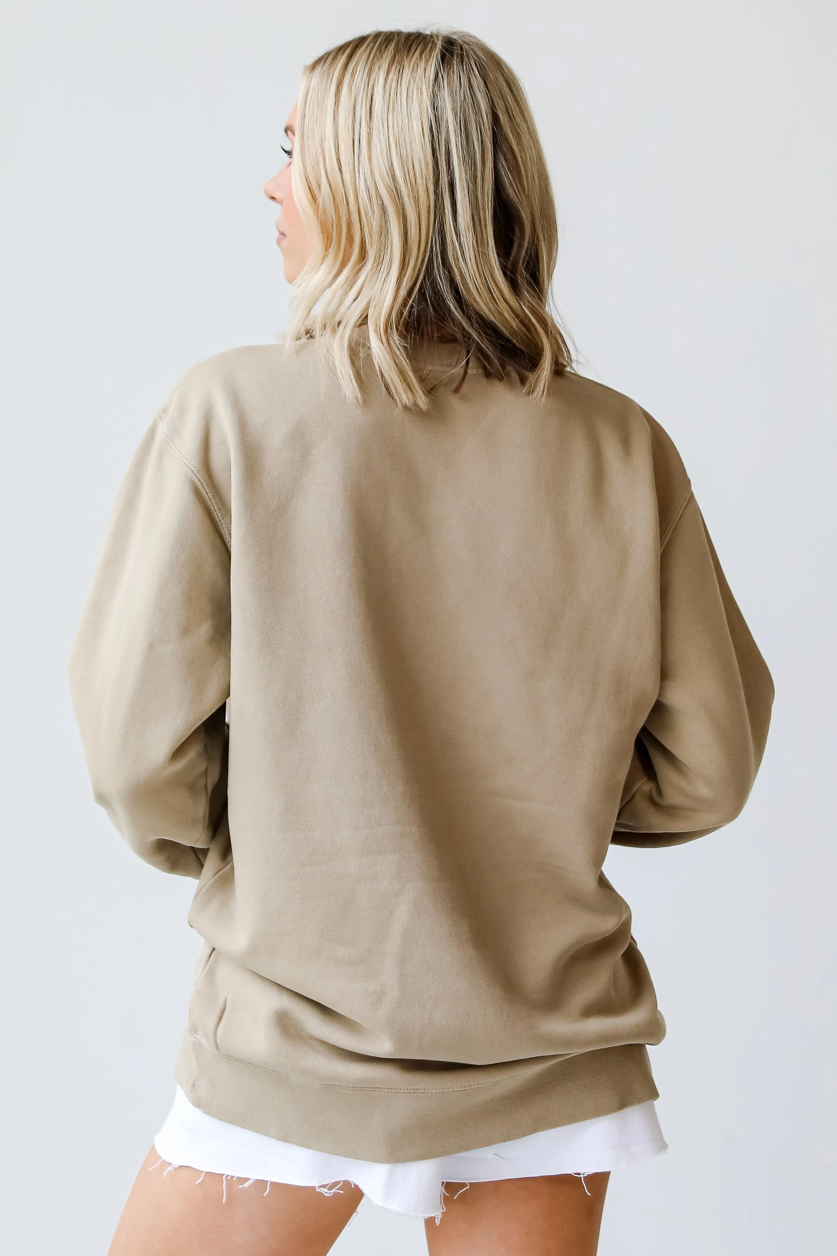 Tan Greenville South Carolina Pullover