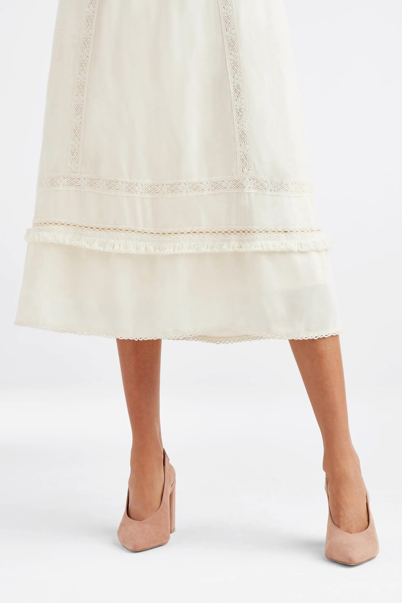 The Lace Midi Dress