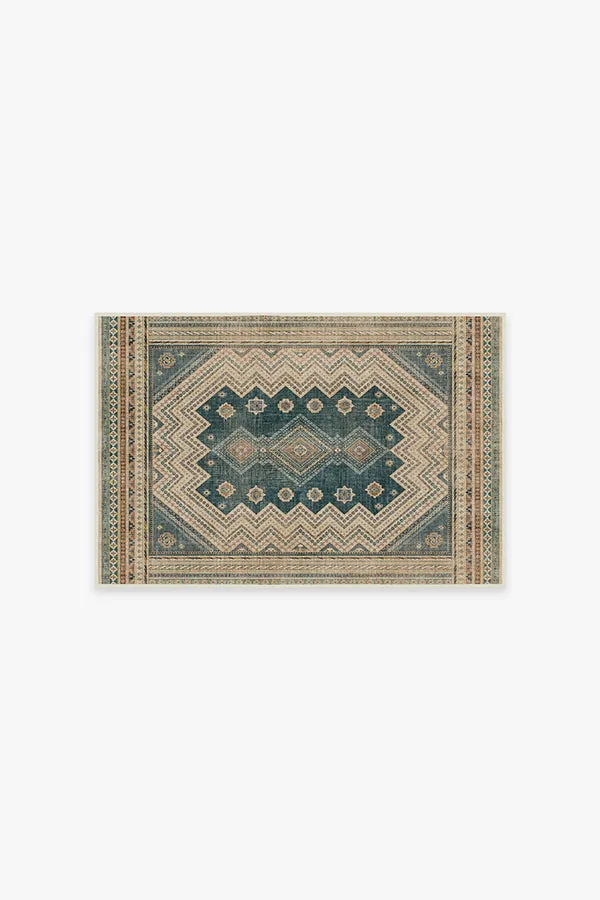 Toy Story Terrene Antique Teal Tufted Rug