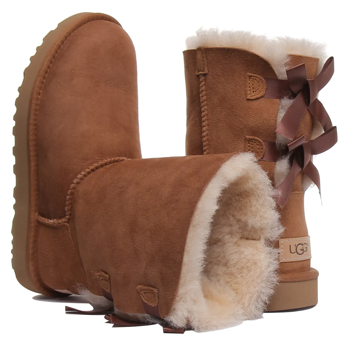 Ugg Australia Bailey Bow Ii In Chestnut