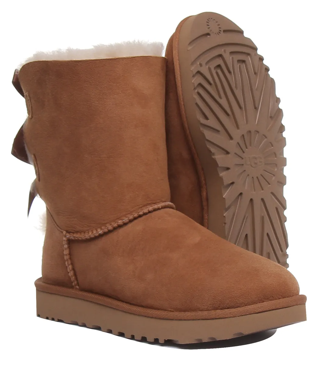 Ugg Australia Bailey Bow Ii In Chestnut