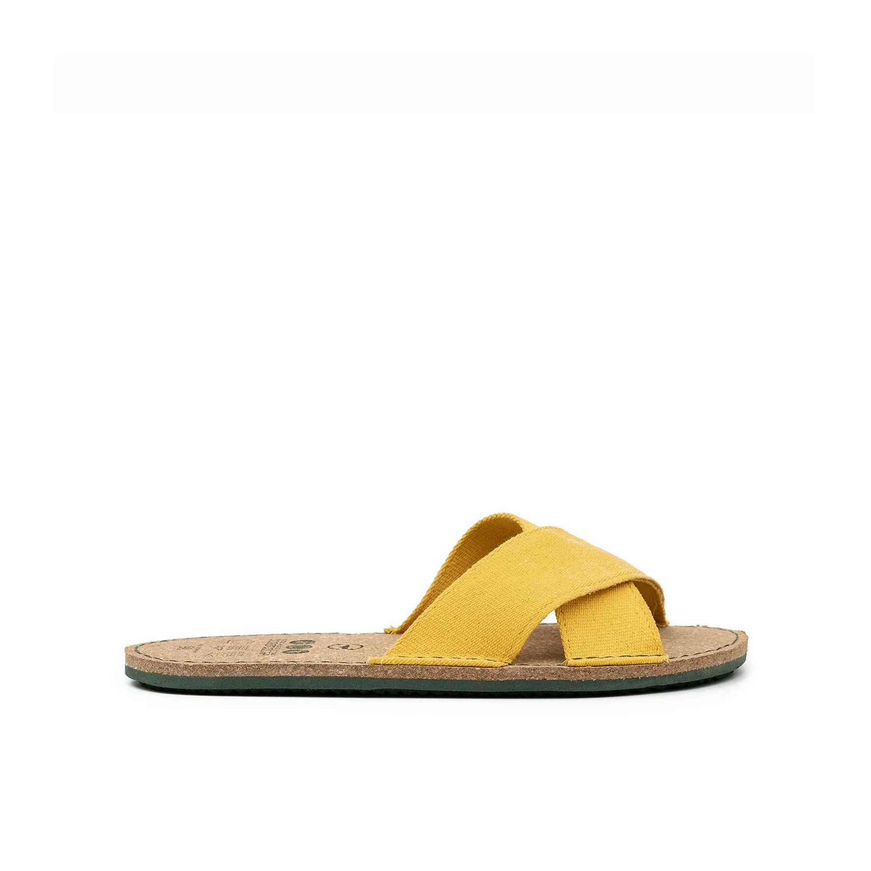 Vegan sandal yellow lemon ALA010