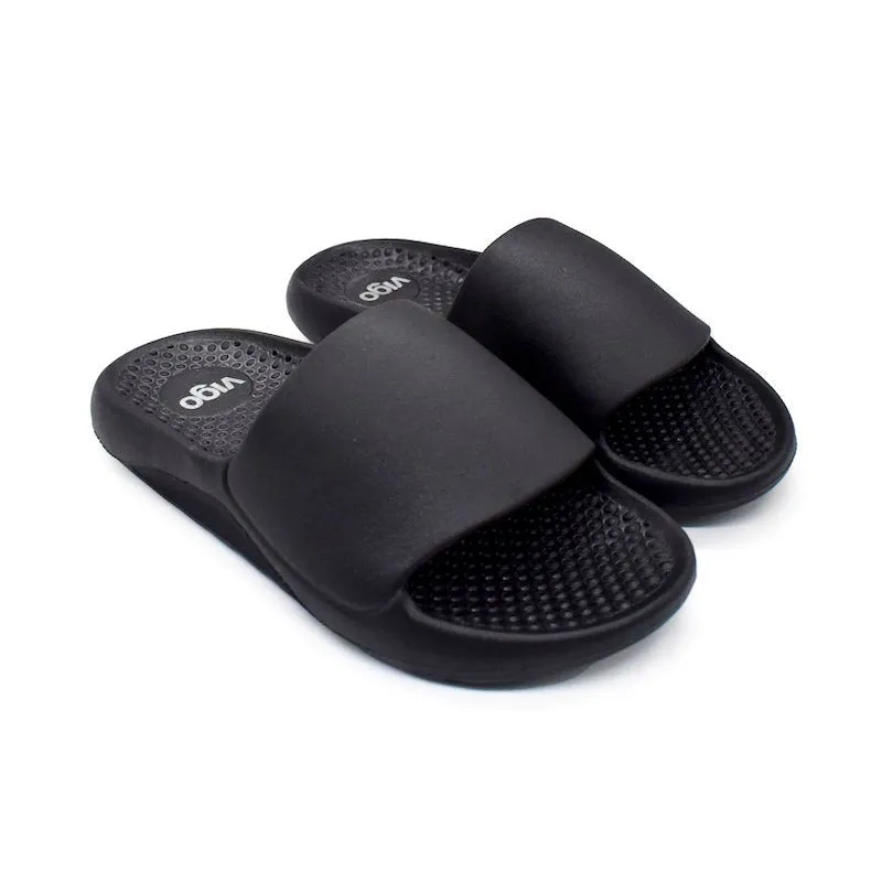 Vigo Glide Sandals - Black