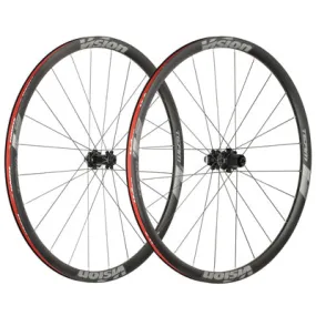 Vision Whlst,Team 35,Disc 24H,700C,Tl/Db-Cl/Ta,Shim Team 35 Clincher Disc Wheelset  Wheels  700C